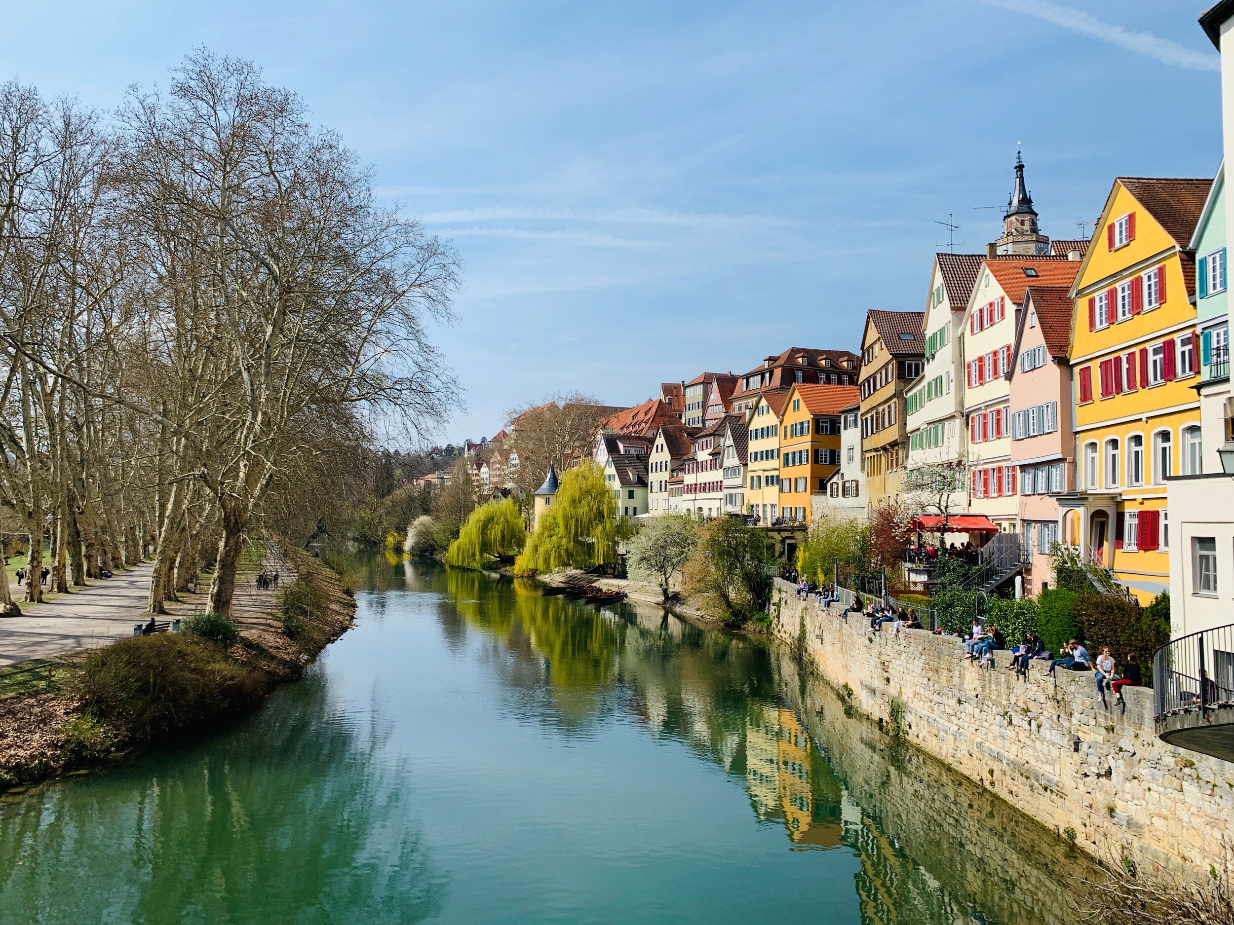 Tubingen Downtown River